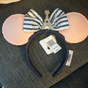 Disney world Minnie Mouse French macaroon head band NWT